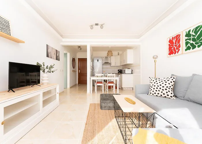 아파트 Coqueto Con Terraza Junto A 칸델라리아